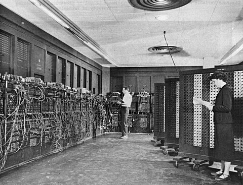 Women programming ENIAC, 1946. U.S. Army photo.